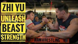 Zhi Yu (Singapore) vs Jake Chia (Malaysia) arm wrestling supermatch