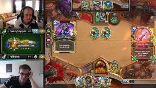 Bunnyhoppor vs Felkeine - Group A Initial - Hearthstone Grandmasters Europe 2020 Season 1 - Week 2