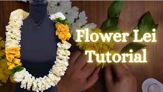 How to Make a Flower Lei!