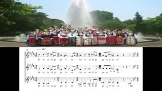 Dilmano Dilbero- Bulgarian State Television Female Vocal Choir - Transcription