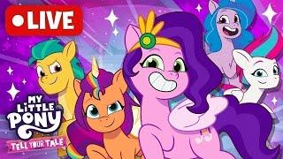  Watch Tell Your Tale S2! | My Little Pony | MLP G5 LIVE | Children's Cartoon