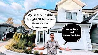 Touring My Bhai & Bhabhi's $1 Million+ Home in Vancouver | House Prices in Canada  #vaibhavtyagi