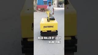 Double Drum Walk Behind Vibratory Road Roller #shortsvideo #shortsyoutube #roadroller #roller