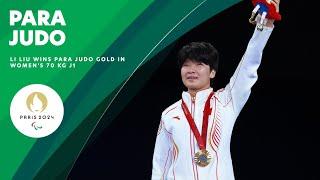 Liu Wins Para Judo Gold For China In Women's 70kg J1 