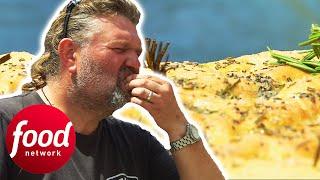 Hairy Bikers Bake A Flavoursome Herb-Filled Focaccia | Hairy Bikers' Bakeation