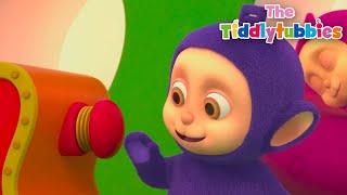 The BIG RED BUTTON | Tiddlytubbies | Video for kids | WildBrain Little Ones