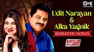 Udit Narayan & Alka Yagnik Romantic Love Songs | Video Jukebox | 90's Love Songs | Bollywood Songs