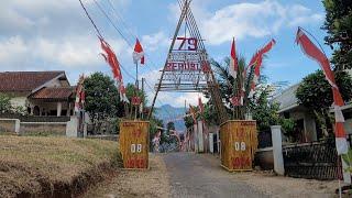 Semua Mata Terpana Melihat Gapura Yang Unik Dan keren HUT RI Ke 79 Desa.Mekarbakti Kec.Pamulihan