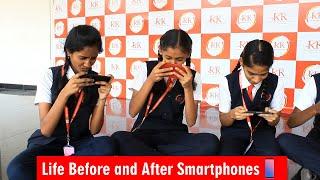 LIFE BEFORE AND AFTER SMARTPHONES | RR International School CBSE | Mobile Awareness Drama | Grade 11