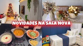 NOVIDADES NA SALA NOVA | MAIS UM SONHO REALIZADO FICOU LINDO |ALMOÇO CASEIRO DELÍCIA| MARYA ALVES