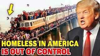 Inside 10 U.S. States HOMELESS HELL– Even Cops Don't Dare Step In! – Documentary