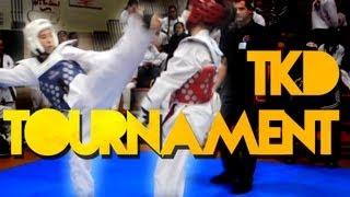 Winter Battle Taekwondo IX 2013 - Alex Wong Sparring