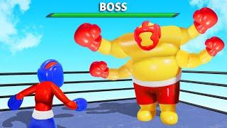 FIGHTING MAX LEVEL BOSS in Punch A Bunch!