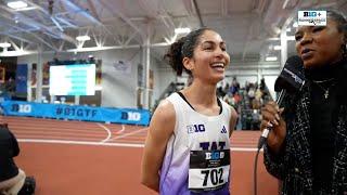 Track and Field: Big10 Indoor Championship - Women's 3000m Final, 03/01/25