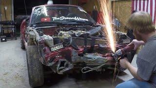 Building A Miata Kart From A Crashed 1990 Mazda Miata (NA) |Step One - Cutting