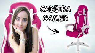 COMPRANDO MINHA CADEIRA GAMER ROSA