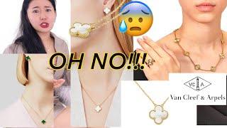 Why I regret buying my VCA Vintage Alhambra Necklace!! 