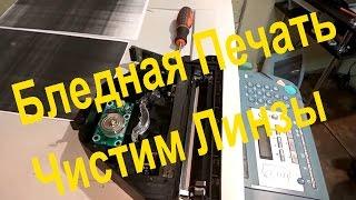 Бледная печать на Canon IR-2016 устранение бледной печати