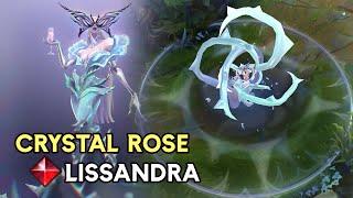 Crystal Rose Lissandra League of Legends Custom Skin Showcase