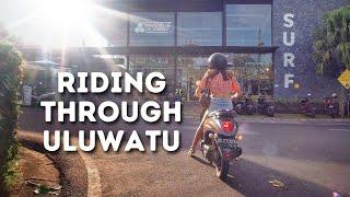 A pleasant scooter ride through Uluwatu in Bali (surprise at the end)