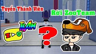 ZooTeam Tuyển Thành Viên , Rbown Out ZooTeam?