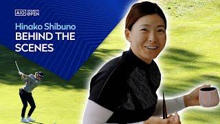 Behind the Scenes with Hinako Shibuno at the 2023 AIG Women's Open