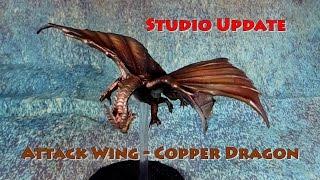 White Metal Games Games Presents Attack Wing Copper Dragon!  --  Studio Update!