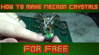 How To Make Necron Crystals For Free / cheap how to base necrons