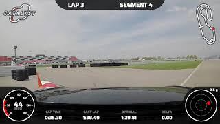 2020 Toyota Supra @World Wide Technology Raceway 2 mile course 1:29.9 lap