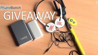 PhoneBunch Giveaway - Power Banks, Selfie Sticks and JBL Headphones [CLOSED]