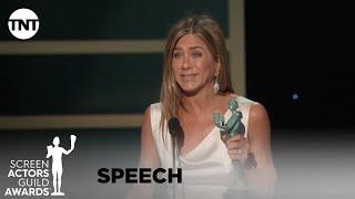 Jennifer Aniston: Award Acceptance Speech | 26th Annual SAG Awards | TNT