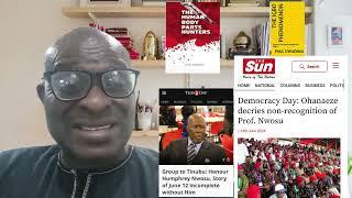 Why Ohanaeze Is Protesting Tinubu's Exclusion Of Prof Humphrey Nwosu From Heroes Of Democracy List