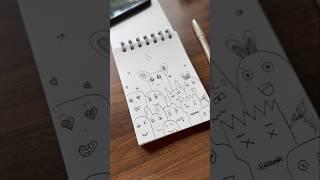 How to draw doodle in Tamil Simple doodle drawing #satisfying #doodle #doodleart