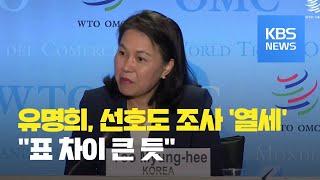 “유명희, WTO 사무총장 선호도 열세”…미국, “나이지리아 지지 안 해"/ KBS뉴스(News)