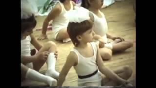 Ballet class in Kharkov Ballet School, part 2, year 1990, 5-years old Valerie
