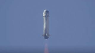 Blastoff! Blue Origin launches 'Space Gal' Emily Calandrelli and 5 others, nails landings