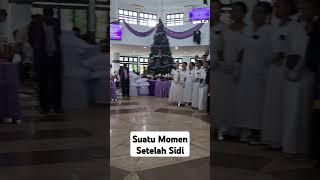 Suatu Momen Setelah Sidi #sidi idi #sidijemaatpnielkotaraja #gkipnielkotaraja #pniel #jayapura