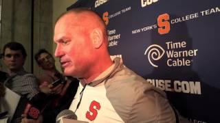 A look back at Syracuse football coach Scott Shafer - In his own words (Video)