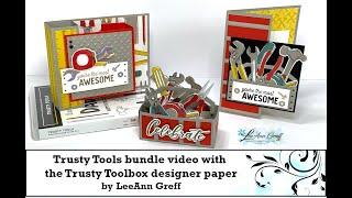 Trusty Tools card & treat box