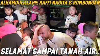 RAFFINAGITA AKHIRNYA PULANG DARI MEKKAH!! RAFATHAR,CIPUNG TENGAH MALEM JEMPUT RAFFINAGITA DI BANDARA