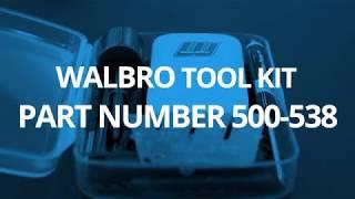 Walbro Introduces Upgraded Carburetor Repair Tool Kit Part # 500-538 at GIE Expo 2019