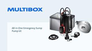 MULTIBOX – All-in-One Emergency Sump Pump kit