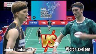 ANDERS ANTONSEN [DEN] VS VICTOR AXELSEN [DEN] | SEMIFINAL CHINA MASTERS 2024