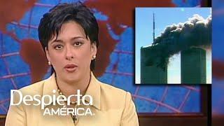 "Un avión se estrelló": así reportaba Neida Sandoval la noticia del atentado del 9/11