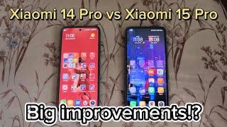 Xiaomi 14 Pro vs Xiaomi 15 Pro - Any improvements at all!?