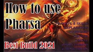 Pharsa Best Guide 2021! Best Build & Emblems, Tips & Tricks | MOBILE LEGENDS BANG BANG