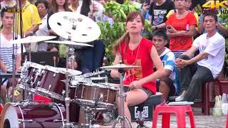 The Amazing Female  Street Drummers of  Asia- Round 2 !