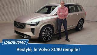 Le Volvo XC90 thermique restylé rempile pour quelques années, en parallèle de l'EX90 électrique