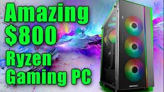 $800 Ryzen 3600 Gaming PC Build for 2020!