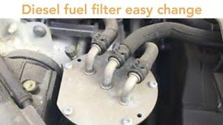 How To VW 2.0tdi Fuel Filter Replacement B6 B7 B8